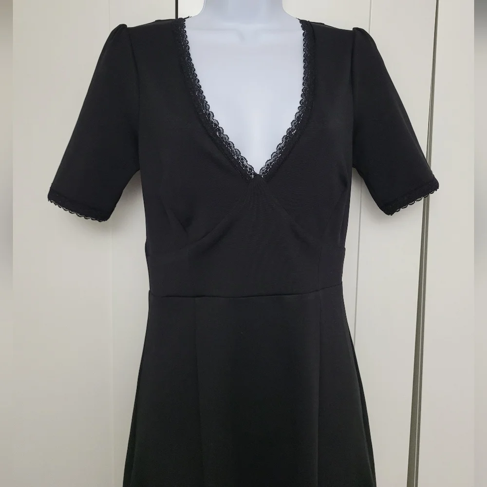 NWOT Rare Sexy Collectif Vega Lace Mini Dress Pinup Goth Date Night - Picture 11 of 13